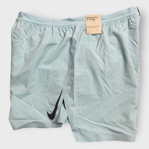 Nike Dri-Fit ADV AeroSwift Shorts 4" Brief Lined Racing Mens size XL CJ7840-309 - Picture 1 of 11